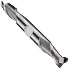 2 Flute High Speed Double End Mill 1" Flute Dia. x 1" Shank Dia. x 1 5/8" Flute Length x 5 7/8" Overall Length Right Hand Cut,Right Hand Spiral