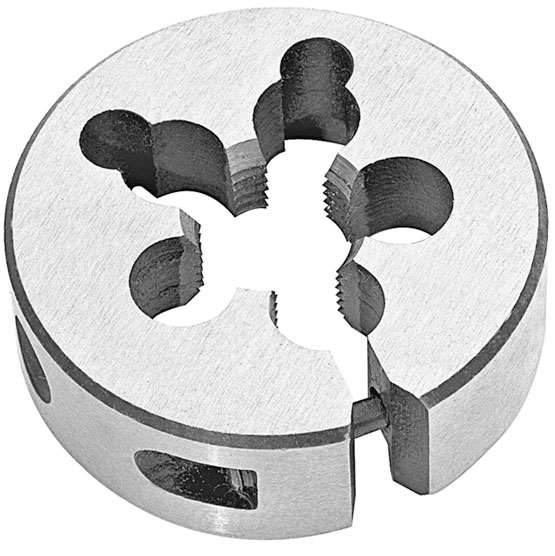 0-80 13/16" O.D. LEFT HAND ADJUSTABLE ROUND SPLIT H.S. DIE