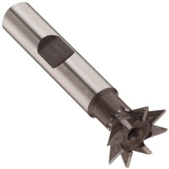 1 3/8" DIA. x 7/16" WIDTH x 5/8" SHANK x 2 7/8" OVERALL LENGTH HIGH SPEED DOVETAIL CUTTER 60 DEGREE