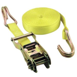 1" x 15' RATCHET TIE DOWN W/ J HOOKS by ERICKSON