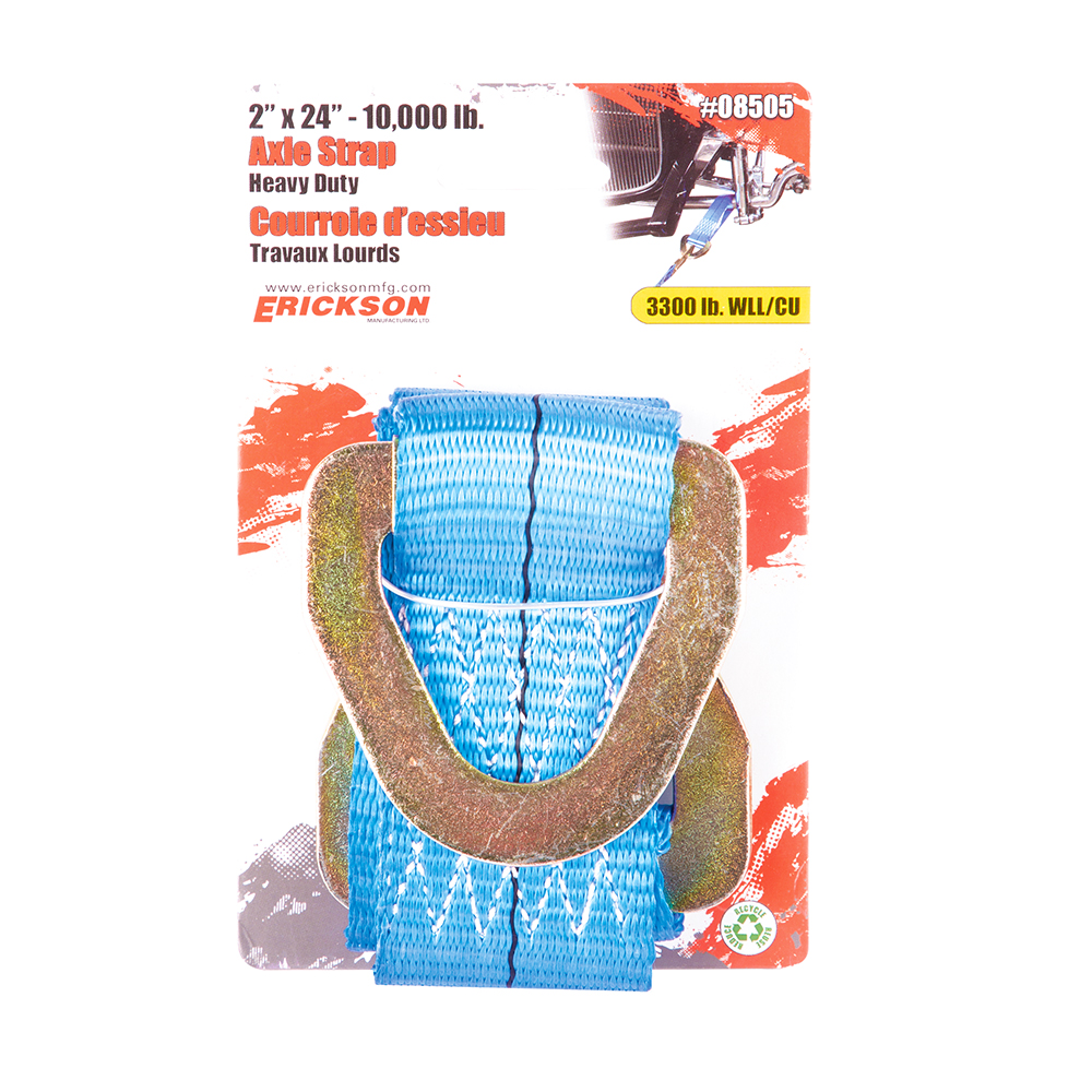 2" x 24" AXLE STRAP (10,000 lbs) by ERICKSON 1
