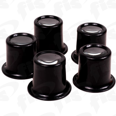 5PC EYE LOUPE SET 2X,3X,5X,7X & 10X