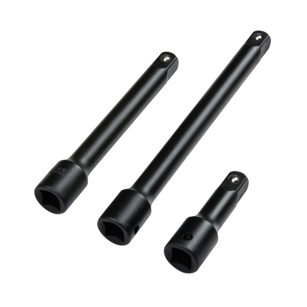 00236A 3 pc Extension Impact Bars 3/4" Drive 4",6" & 10"
