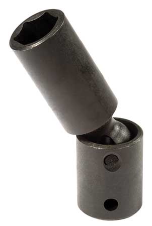 11/16" x 1/2" Drive SAE Deep Length Universal Impact Socket