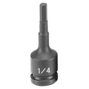 GREY PNEUMATIC 1/4" HEX 1/2" DR. IMPACT HEX DRIVER