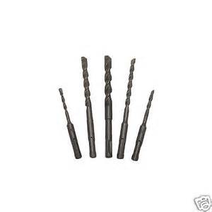 GRIP 5 pc SAE SDS Hammer Drill Bit Set