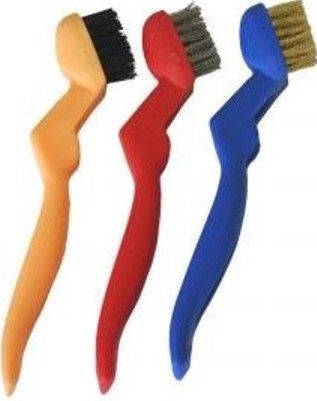 3 Piece Mini Wire Brush Set