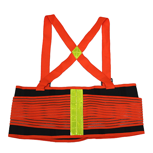 REFLECTIVE SUPPORT BELT XL NEON ORANGE