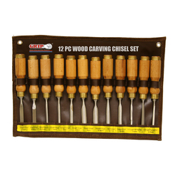 12PC. HQ WOODCARVING CHISEL SET 12PC. HQ WOODCARVING CHISEL SET