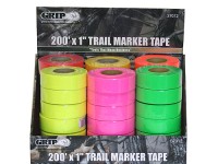 1" x 200FT TRAIL FLAGGING TAPE COLORS:BLUE,GREEN,PINK