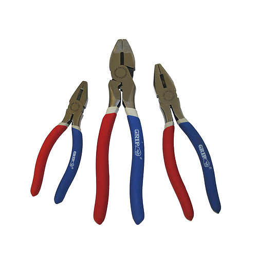 3 pc. Linesman Plier Set Sizes: 6",8" & 10"