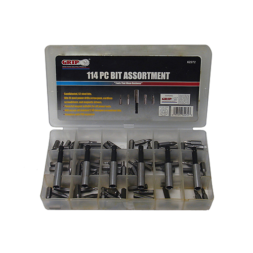 GRIP 108 PC BIT ASSORTMENT