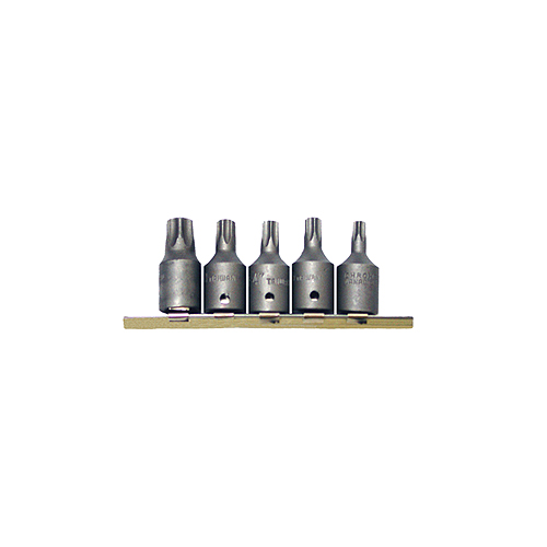 GRIP 5PC. 3/8" DRIVE STAR SOCKET SET SIZES:T40 TO T60