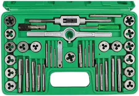 Tap And Die Set Uxcell M7 X 0.5mm Metric , Machine Thread Metric