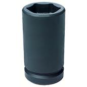 2035MD GREY PNEUMATIC 1/2" dr. 35MM Metric 6pt. Deep Impact Socket