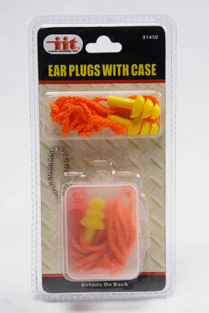 EAR PLUGS WITH CASE