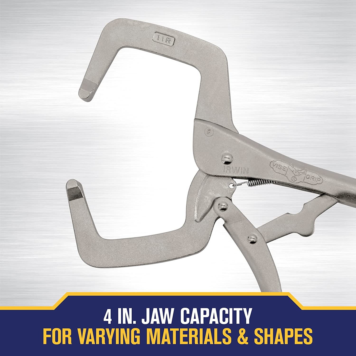 VISE-GRIP 11" C-Clamp Locking Plier 11R (Most Popular)  2