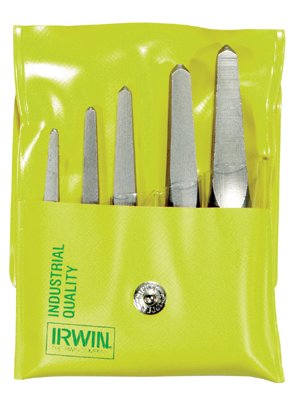 6PC. STRAIGHT FLUTE SCREW EXTRACTOR BY HANSON / IRWIN