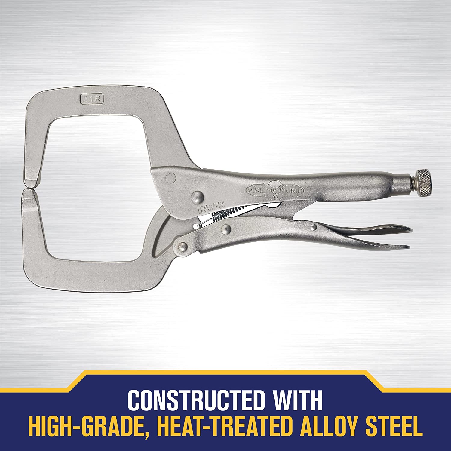 VISE-GRIP 11" C-Clamp Locking Plier 11R (Most Popular)  3