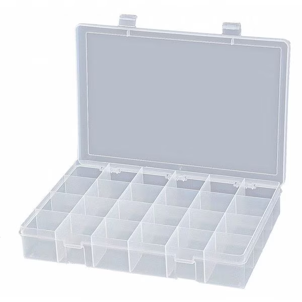 24 Compartment Organizer Plastic Storage Container 1
