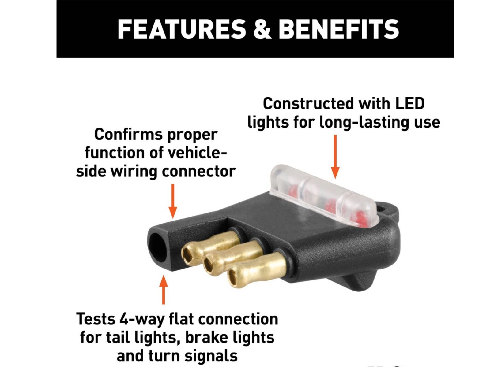 4-Way Flat Tester With LED