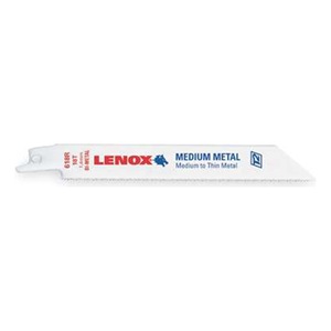 Lenox 6" x 10 TPI BI-Metal Reciprocating Blade Made in U.S.A.