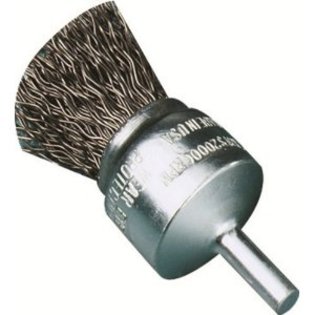 MERCER/CHAMPION 3/4" DIA. x 1/4" SHANK CRIMPED END BRUSH