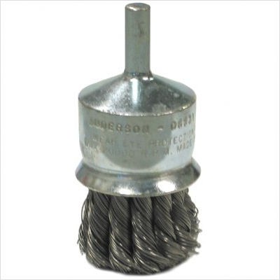 MERCER/CHAMPION 3/4" DIA. x 1/4" SHANK KNOT END BRUSH