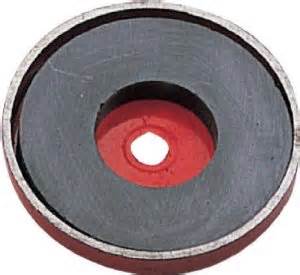 1-3/8" Diameter Shallow Pot Magnet 1-3/8" Diameter Shallow Pot Magnet