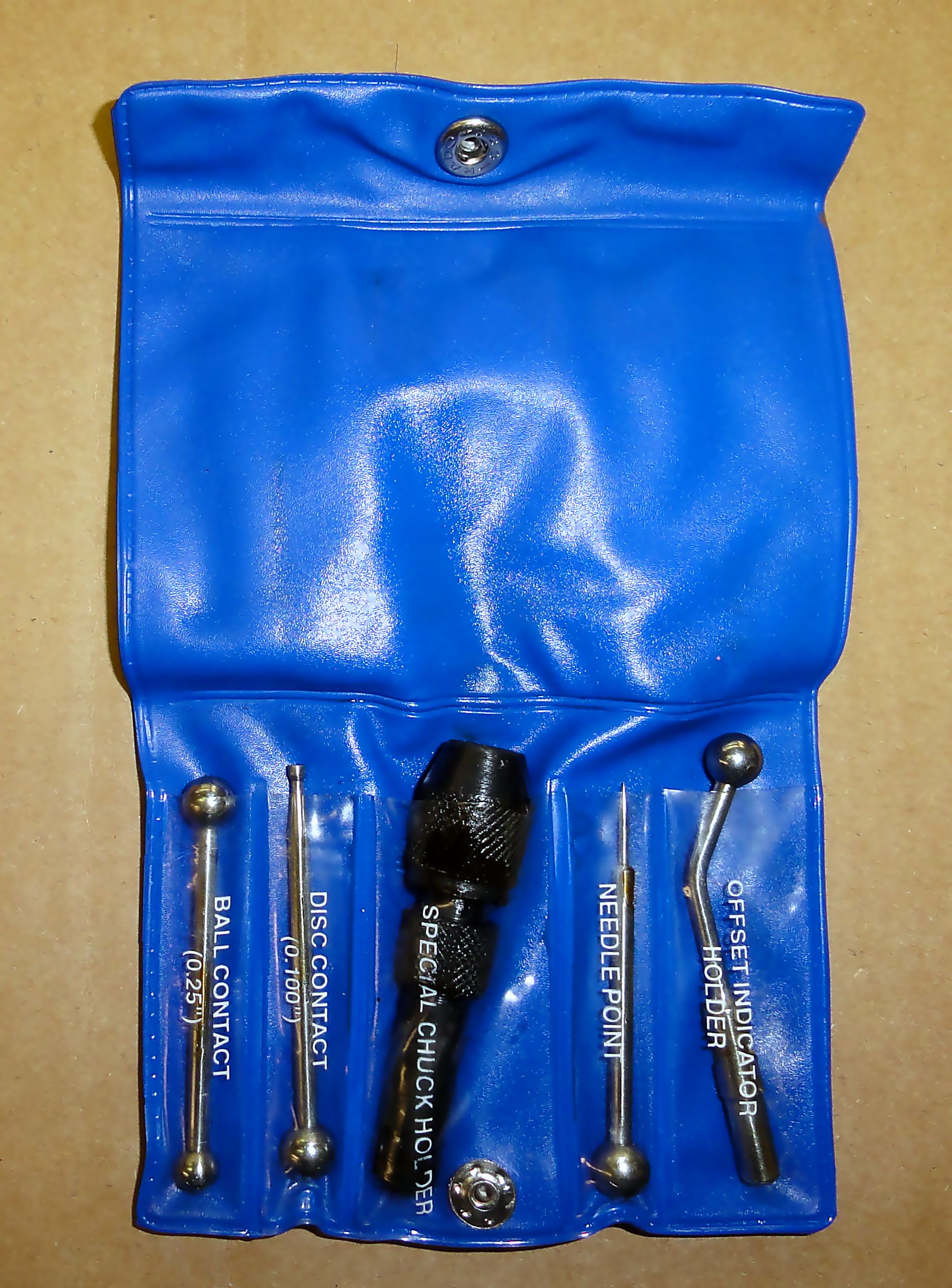 5 pc Wiggler & Center Finder Set