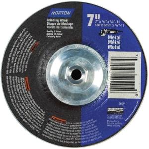 NORTON 7" x 1/4" x 5/8"-11 General purpose Grinding Wheel For Metal