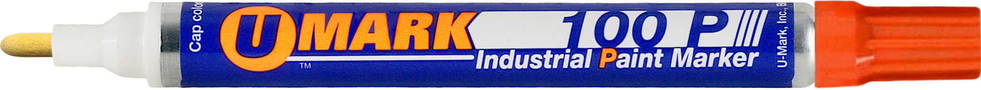 INDUSTRIAL ORANGE PAINT MARKER by U- MARK