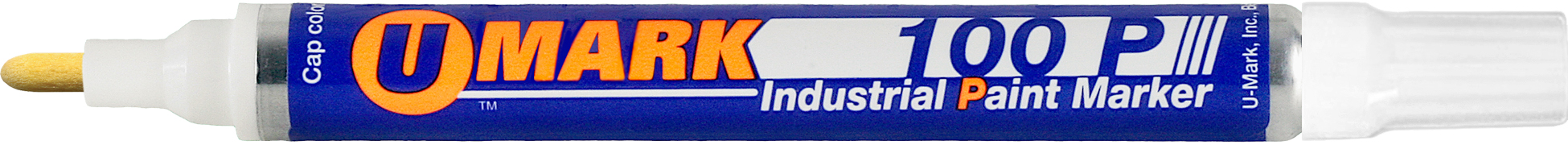 INDUSTRIAL WHITE PAINT MARKER by U-MARK