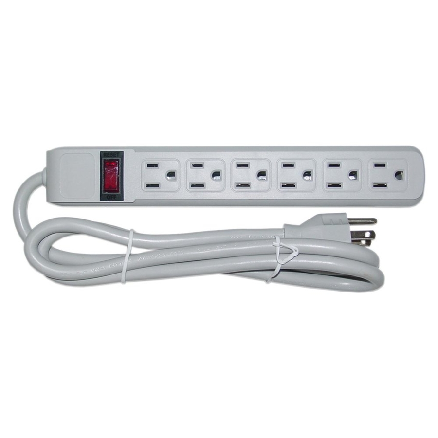 BRIGHT-WAY 6-OUTLET POWER STRIP