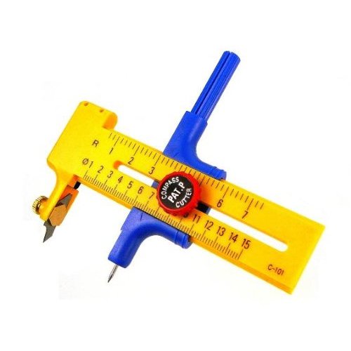 DUAL FUNCTION COMPASS & CIRCLE CUTTER