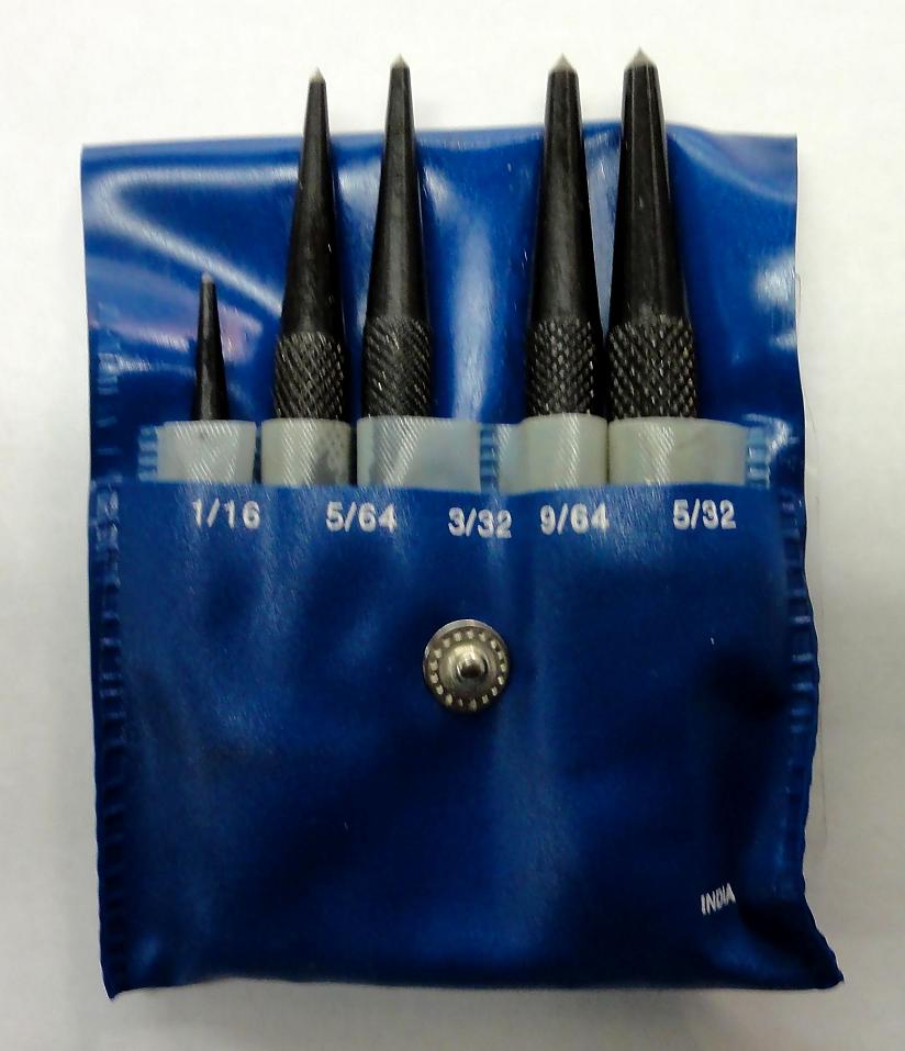 5PC CENTER PUNCH SET