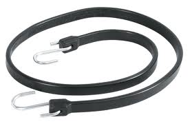 21" Rubber Tie Down Strap (50 in a Case) Made in the U.S.A.