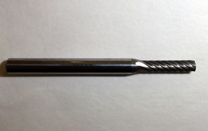 3/32" x 7/16" x 1/8" Shank Miniature Solid Carbide Burr