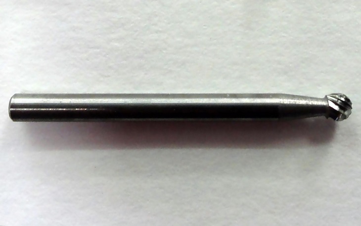 SD-42 1/8" x 1/8" x 1/8" Shank Miniature Solid Carbide Burr