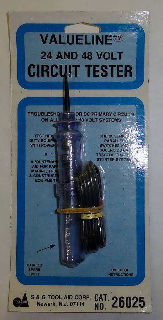 26025 S&G Tool Aid 24-40 Volt Circuit Tester