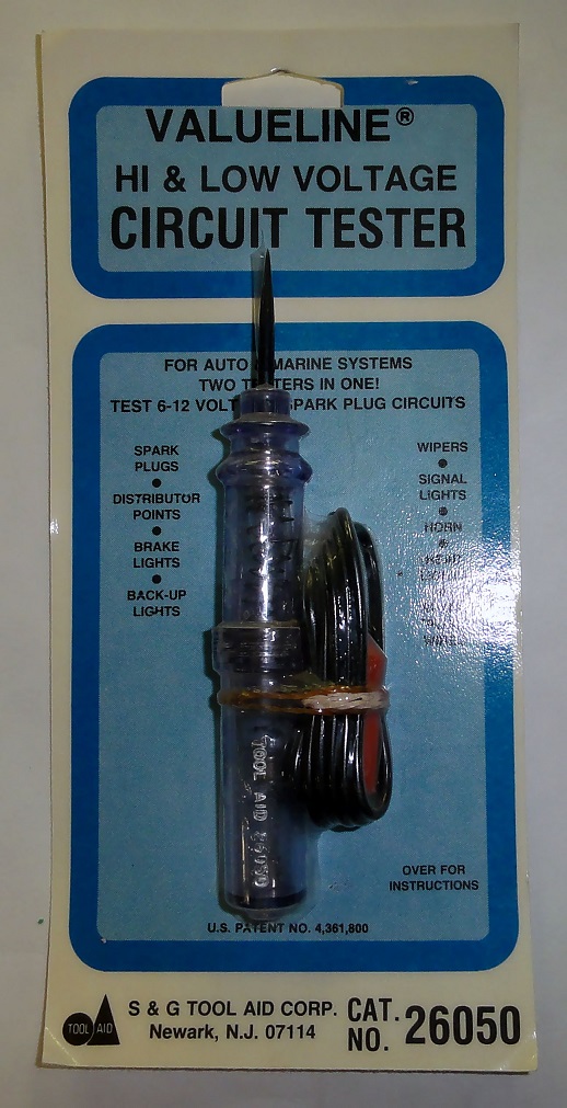 26050 S&G Tool Aid High and Low Voltage Circuit Tester