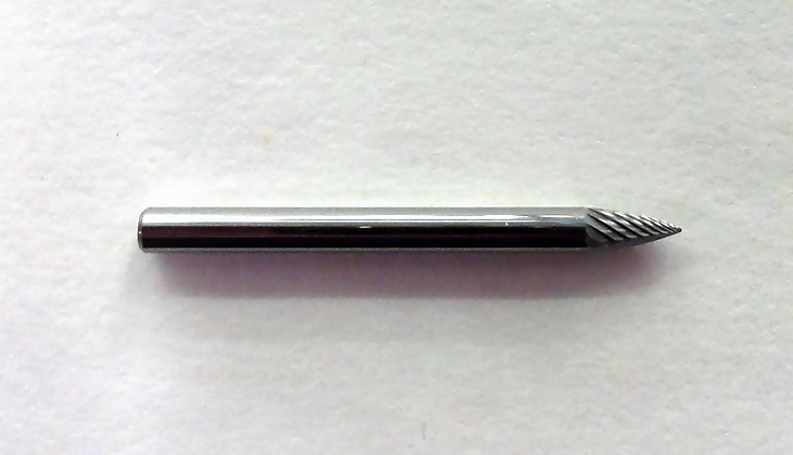 SG-41 1/8" x 1/4" x 1/8" Shank Miniature Solid Carbide Burr
