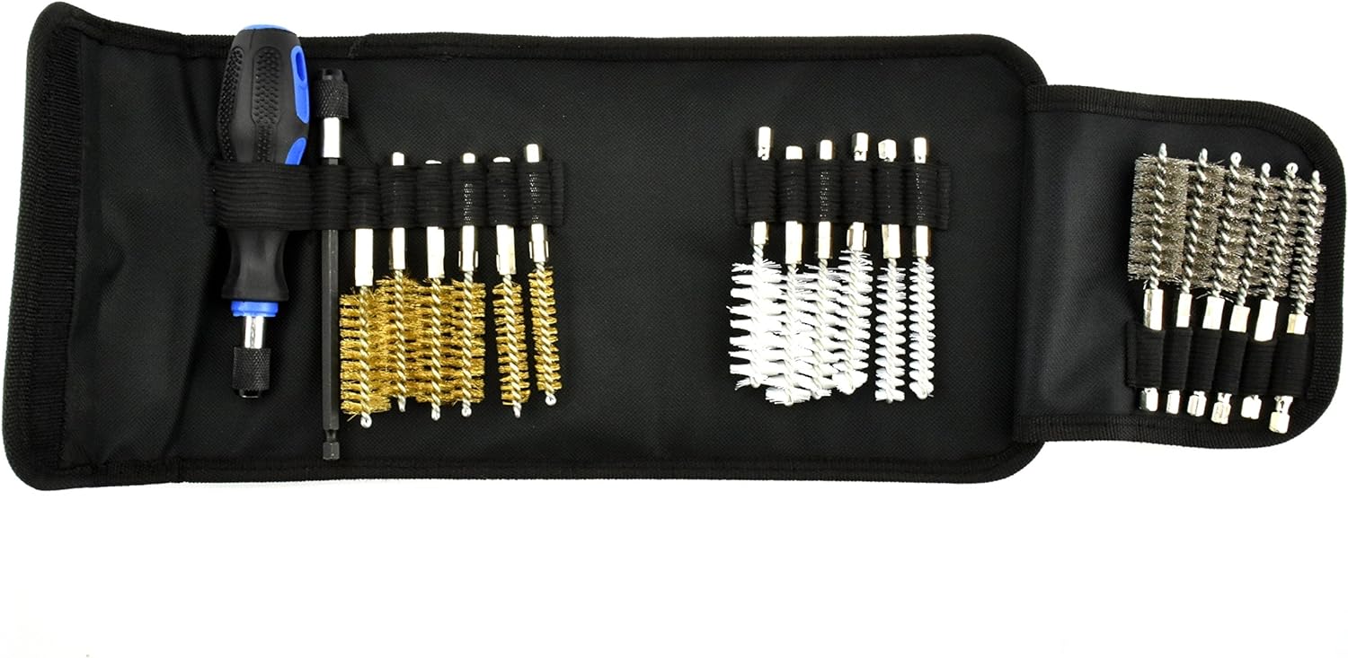 21 Pc. TUBE& PIPE CLEANING BRUSH KIT 2