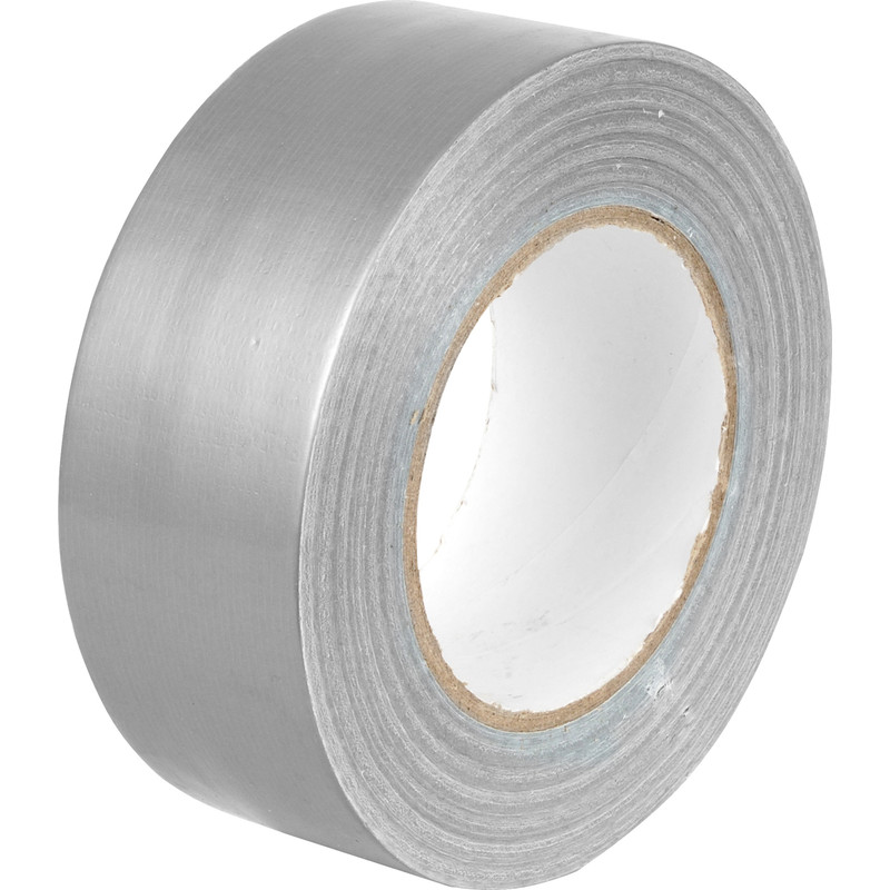 1/2 x 60 Yd General Purpose Silver Cloth Duct Tape (Case of 96 Rolls)