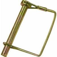 1/4" x 2 1/2" Square Handle Wire lock PTO Pin (sold in pack of 10)