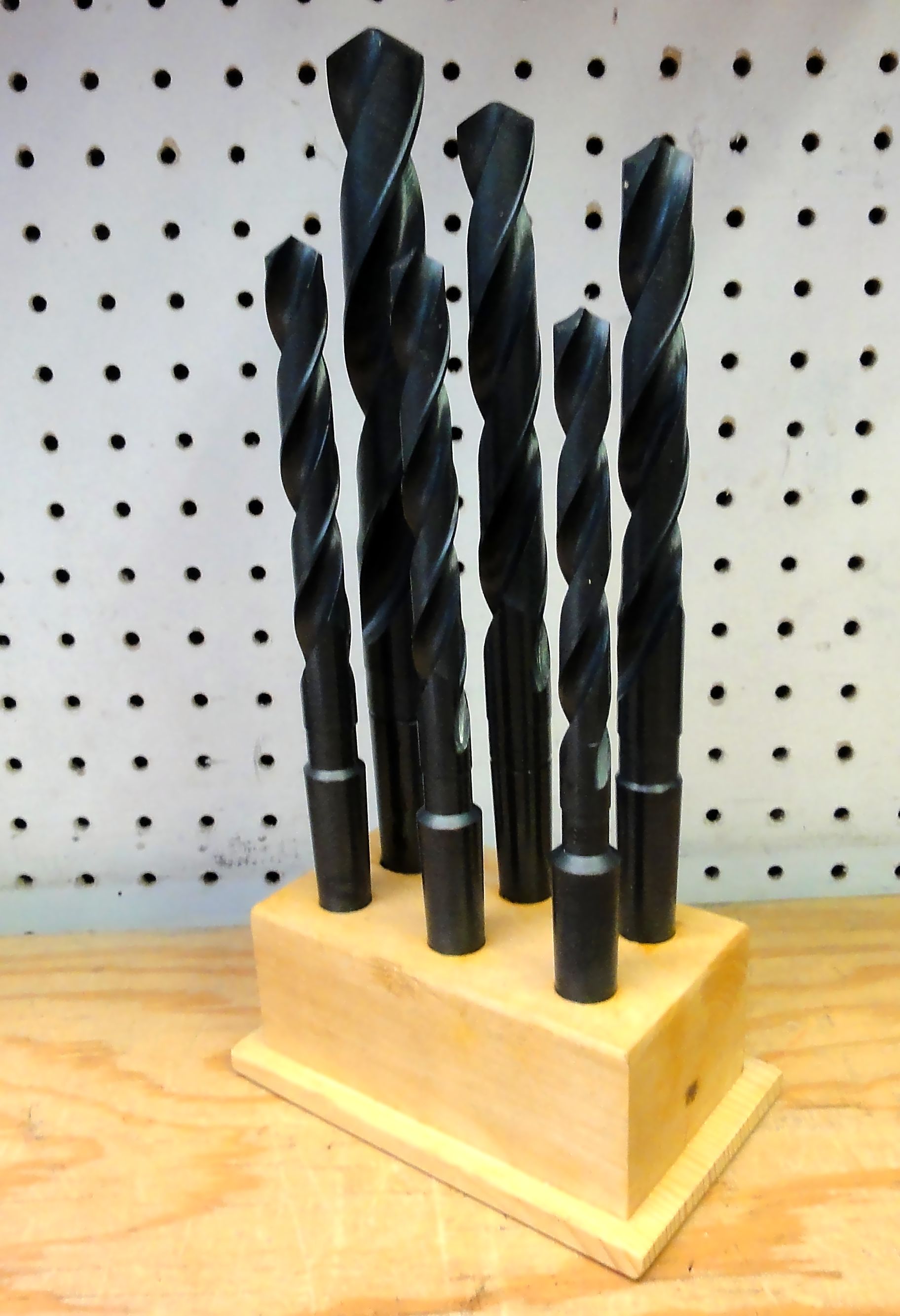 6 pc High Speed Morse Taper Drill Bit  (1/2" - 1")