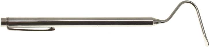 3311 STAINLESS STEEL TELESCOPIC HOOK EXTENDS 8" TO OVER 3FT