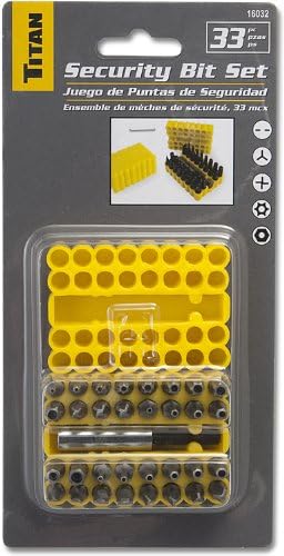 TITAN 33pc Screwdriver Bit Set 2