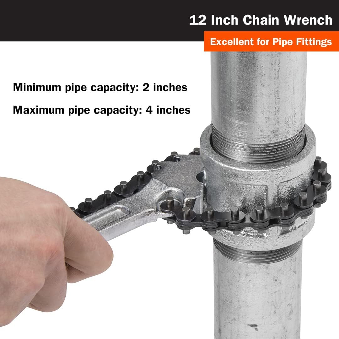 12" Chain Wrench by TITAN 3