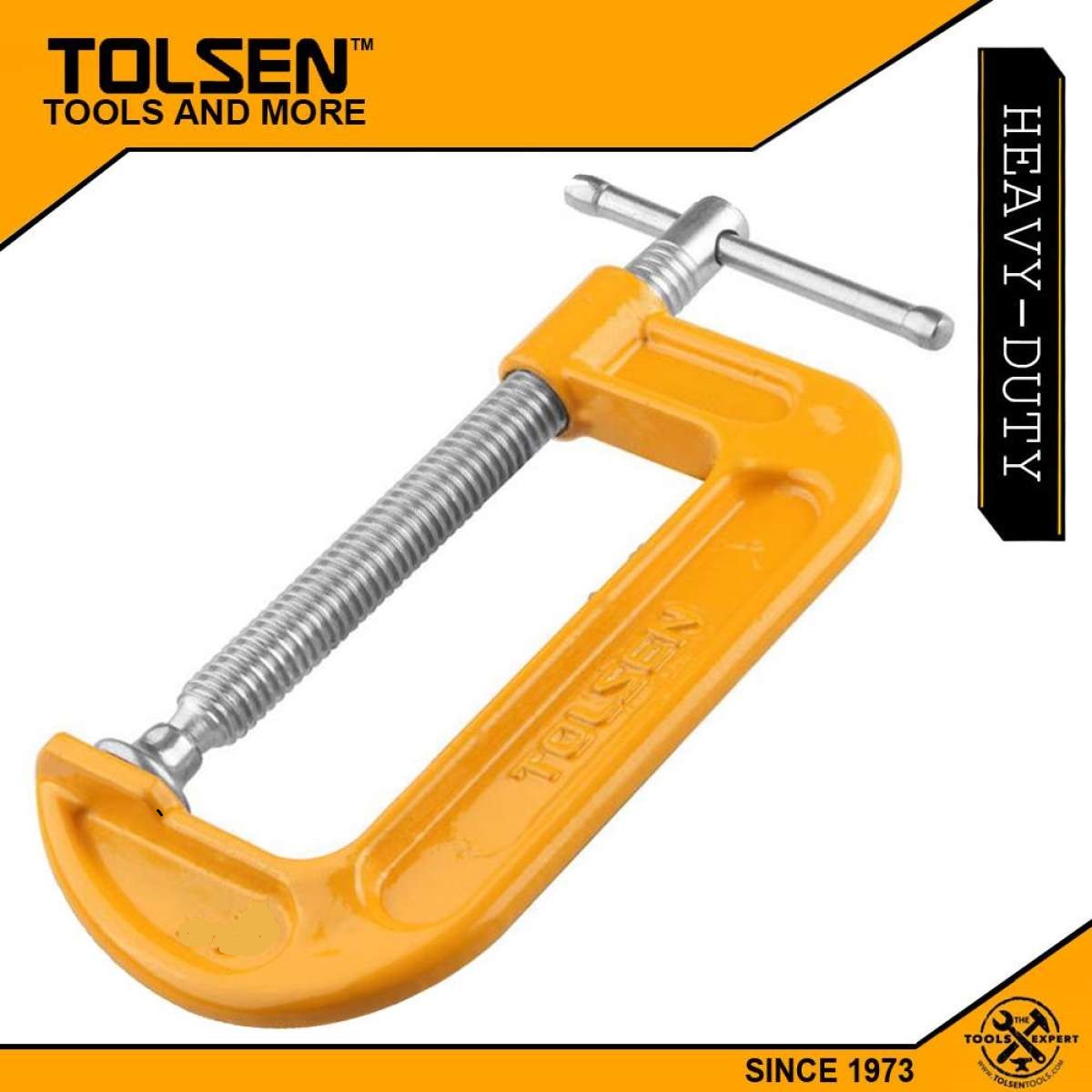 6" C-CLAMP by TOLSEN